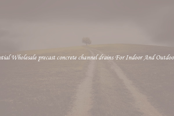 Essential Wholesale precast concrete channel drains For Indoor And Outdoor Use