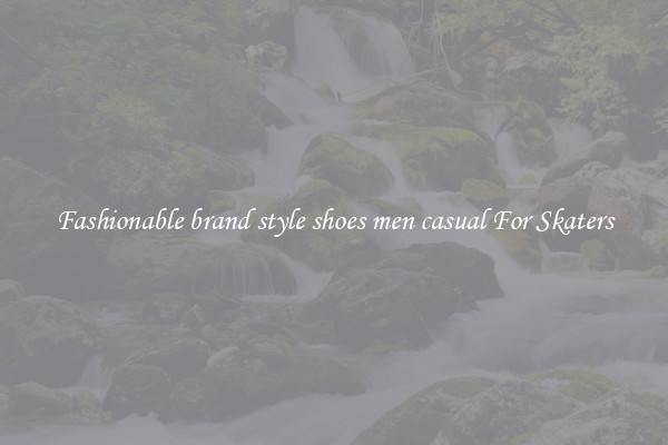 Fashionable brand style shoes men casual For Skaters