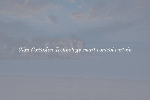 Non-Corrosion Technology smart control curtain