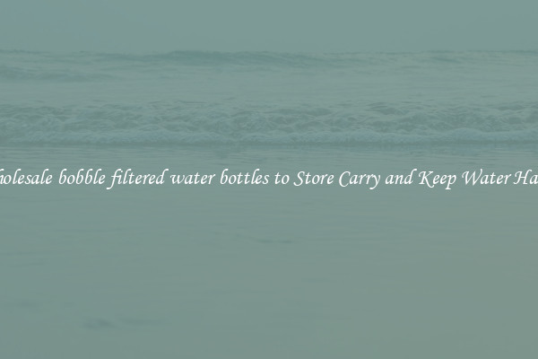Wholesale bobble filtered water bottles to Store Carry and Keep Water Handy